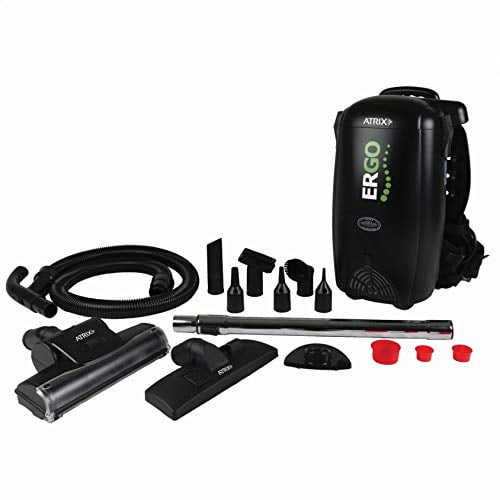 Atrix 5"W x 1"H Backpack Series HEPA Package Set of Intake Exhaust Motor Filter 