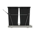 thumbnail image 6 of Rev-A-Shelf Double Pullout Trash Can 35 qt & Flip Top Bin Lid, 6 of 7