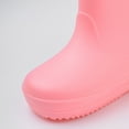 thumbnail image 6 of REDARER Toddler Rain Boots for Girls & Boys - Lightweight Waterproof Rubber Shoes, Adorable Solid Color for Outdoor Play, Comfortable Kids Boots - Rain Boots Kids,Color:1 Pink Size:3.5-4 Years, 6 of 6