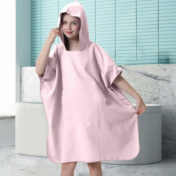 Ropa de cama, mantas y cubrecamas, regalos para mujeres, toalla de playa, bata de surf de secado rápido con bolsillo, traje de neopreno con capucha, mangas ajustables, toallas de baño de poliéster par