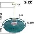 thumbnail image 4 of Alimentador de colibrí con 5 estaciones de alimentación para exteriores, 16 onzas líquidas, ventana de comedero para pájaros y flores, fácil de limpiar y llenar Fokelyi HMHZ748-1, 4 of 5