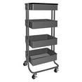 thumbnail image 2 of Vertiflex Stand-Up 4-Tier Workstation, 39" Tall, Gray (VF51025), 2 of 4
