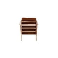 thumbnail image 5 of Porter Designs Corvallis Leather Accent Chair - Natural, 5 of 7