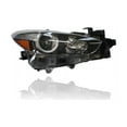 thumbnail image 3 of Headlight - Compatible/Replacement for '17-18 Mazda Mazda3 Sedan/Hatchback Sport/Touring, 17-17 Grand Touring - Halogen - Pair, Left Driver + Right Passenger Set - BABF510K0D, BABF510L0D, 3 of 4