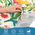 thumbnail image 5 of Yayeee Kitchen Curtains Tier Set of 2 Light Filtering 57"x36" Over Sink Window Panels, Cartoon Animals, 5 of 7