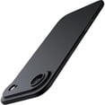 thumbnail image 1 of wonima44 Slim Case for iPhone 17 Air, Ultra-Thin Lightweight Minimalist Phone Cover with Camera Lens Protection, Matte Anti-Fingerprint Finish, 6.5-Inch Display (Black), 1 of 1