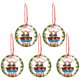 thumbnail image 1 of Fiudx Colgante de Árbol de Navidad, Adorno Conmemorativo Humorístico de 2022, Diseño Único para Decoración Navideña, con Temática de Muérdago y Envoltura de Regalos, Perfecto para Familiares y Amigos, 1 of 6