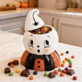 thumbnail image 4 of 2026 Halloween Kooky Spook Ghost Figural Canister Cookie Jar,Halloween ghost canister, 4 of 7