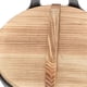 thumbnail image 2 of Cast Iron Wok with 2 Handle Wooden Lid Frying Pan with Flat Base Uncoated for Stir Fry Grill Steam Authentic Asian Chinese Food 20cm / 7.9in, 2 of 4