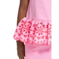 thumbnail image 4 of Wonder Nation Toddler Girls Scalloped Tank Top and Matching Shorts Set, 2-Piece, Sizes 12M-5T, 4 of 7