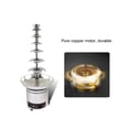 thumbnail image 6 of Techtongda Chocolate Waterfall Fountain Chocolate Fondue Waterfall Fountain Maker 7 Tiers, 6 of 14