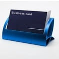 thumbnail image 3 of Elegante Soporte De Tarjeta De Visita En Forma De Q De Escritorio De Aleación De Aluminio Para Ferias Comerciales Azul Sunnimix Tarjetero, 3 of 8