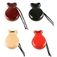 thumbnail image 4 of SIEYIO 2 Pcs Spanish Castanets with String Wooden Hand Percussion Music Instrument, 4 of 11