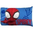 thumbnail image 3 of Juego de sábanas Jay Franco Spidey & Friends de 3 piezas para niños pequeños, 3 of 7