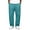 Beige, variant on Mens Patch Pocket Pants Sevevn Elastic Waist Front Patch Pockets Side Pockets Rolled Cuff Straight Leg Cotton Woven Trousers for Casual Work Daily Wear