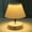 D, variant on 100Fens Table Lamp For Bedroom 3 Way Dimmable Nightstand Lamp With Round Flaxen Fabric Shade For Living Room Office Dorm,Solid Wood,Led Bulb Included
