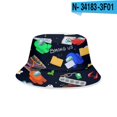 thumbnail image 1 of Sombrero de pescador con estampado de Space Wolf Kill Among Us, sombrero de olla que combina con todo para estudiantes, pesca al aire libre, 1 of 4