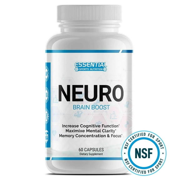 Neuro Brain Support Capsules – Focus, Memory & Cognitive Clarity, 60 Count