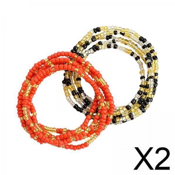 Cadena de cintura,Cadenas de cuentas para la cintura estilo bohemio de verano,Cadena para el vientre en capas para playa,para mujeres y niñas,Cadena para el cuerpo con cuentas para el vientre
