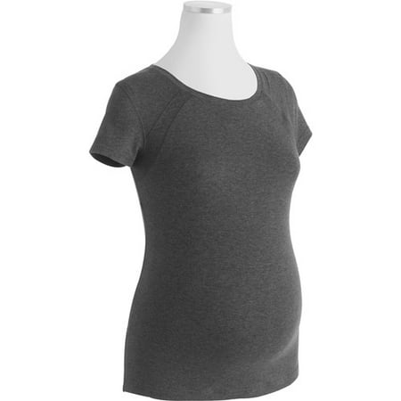 Danskin Now Dn Maternity Active Tee W/mesh