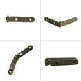 thumbnail image 2 of 10 Pcs Small Hinges Jewelry Wooden Box Chest Case Hinges 90 Degree Folding Hinge Antique Cabinet Fittings Furniture Hardware, 2 of 9