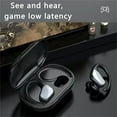 thumbnail image 5 of Oggfader Wireless Earbuds Touch Control Wireless Bluetooth Earphones TWS Headphones In Ear Earbuds Headset With Ear Hooks For Training Sport black, 5 of 9