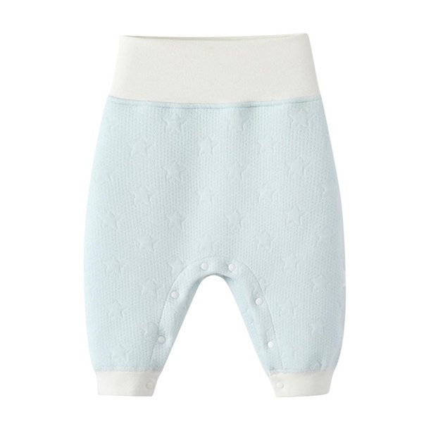 Odeerbi 0-2 Años Niños Niñas Pantalones de Cubierta de Pañales de Algodón Bloomers Pantalones de Bebé Con Entrecruza Abierta Para El Cambio Fácil de Pañales