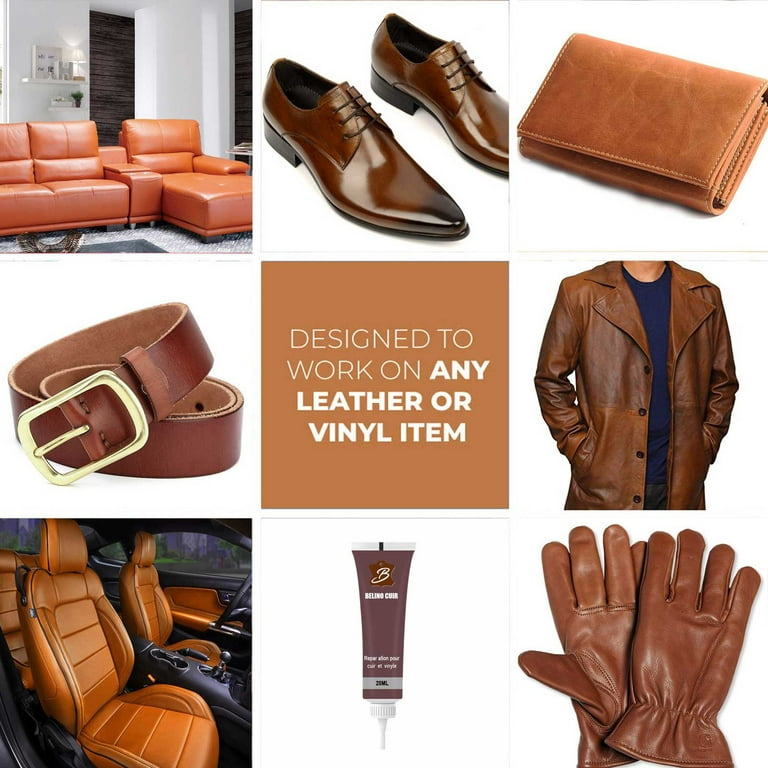 Leather Repair Kit For Furniture, Sofa, Jacket, Car Seats And