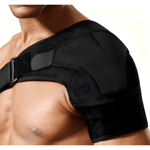Shoulder Brace – Rotator Cuff Support with Arm Sling for Pain Relief, Adjustable Compression Sleeve for Injury Recovery, Prevents Strains and Dislocation, Fits Left and Right Arm, Men and Women