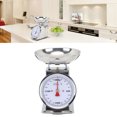 thumbnail image 1 of Mechanical Kitchen Scale, Stainless Steel Portion Control Analog Food Scale with Removable Bowl, High Accuracy Antique Meat Weight Scale, Easy to Read, for Kitchen, Restaurant Use, 1 of 8