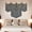Gray1, variant on Brown and Blue Tie-Dye Boho Fiber Wall Sculpture for Living Room Bedroom