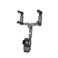 thumbnail image 3 of Soporte para teléfono con espejo retrovisor para coche, soporte giratorio para teléfono de 360  degree, navegación, montaje Universal retráctil para camión, negro, 3 of 8