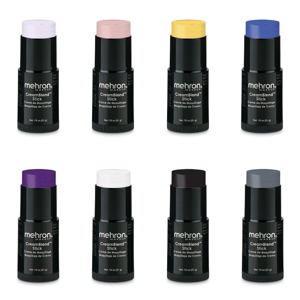 Mehron Cream Blend Stick Face And Body Stage Makeup All Colors 