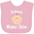 thumbnail image 3 of Inktastic Future Water Skier Boys or Girls Baby Bib, 3 of 4