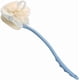 thumbnail image 1 of Shower Body Brush with Bristles and Loofah, Back Scrubber Bath Mesh Sponge with Curved Long Handle for Skin, 2 in 1 Puff Shower Sponge Loofahs for Exf, 1 of 5