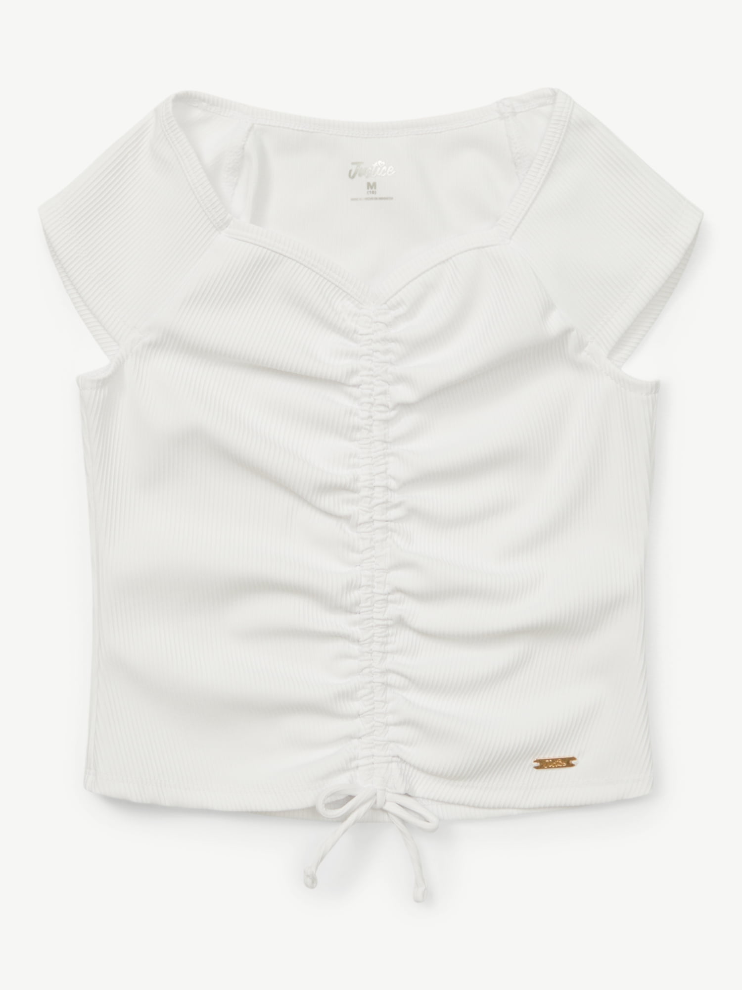 Justice Girls Cinch Base Layer Top, Sizes XS - XLP