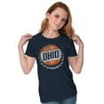 thumbnail image 3 of Ohio OH Vintage Soda Pop Souvenir Womens Fitted Plus Size Graphic Tee Brisco Brands 2X, 3 of 5