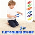 thumbnail image 4 of Kids Plastic Tweezers Set, Sensory Bin & Fine Motor Tools for Toddlers, Preschool Craft & Learning Activities, 6-Pack Assorted Colors, 4 of 8