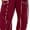 Wine, variant on FRSASU Women's Wide Leg Baggy Pants Casual Elastic High Waisted Slacks Ankle Length Loose Trousers with Pockets Wine XL(XL)