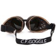 thumbnail image 4 of C.F.GOGGLE Kaleidoscope Goggles Steampunk Welding Goth Cosplay Vintage Goggles Rustic, Black, 4 of 4