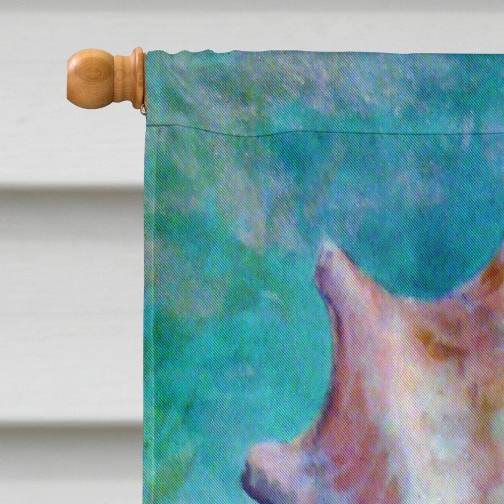 Carolines Treasures PJC1036CHF The Jewel of the Sea Shell Flag Canvas House Size  Large multicolor
