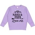 thumbnail image 2 of Inktastic Nana Papa Love Me Grandchild Toddler Sweatshirt, 2 of 4
