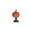 1B- Pumpkin, variant on Halloween Pumpkin Table Lamp 8.66 In, Stained Glass Jack O Lantern Night Light, USB Mosaic Desk Luminary for Cozy Gothic Bedroom Decor