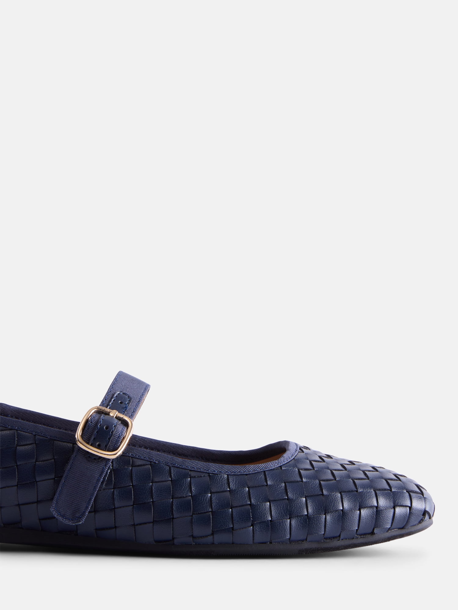 Scenario Women's Woven Mary Jane Flats