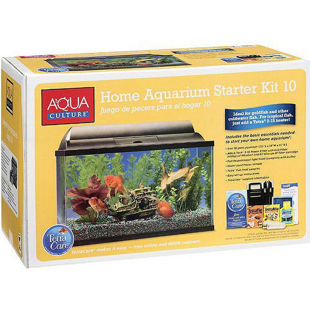 Aqua Culture Glass Home Starter Kit, 10 gal, 1 ct - image 2 of 2