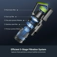 thumbnail image 6 of Eureka RapidClean Pro Cordless Vacuum Cleaner for Hard Floors, Lightweight Stick Vacuum LED Headlights, Convenient Stick and Handheld Vac, Green, NEC285GR, 6 of 17