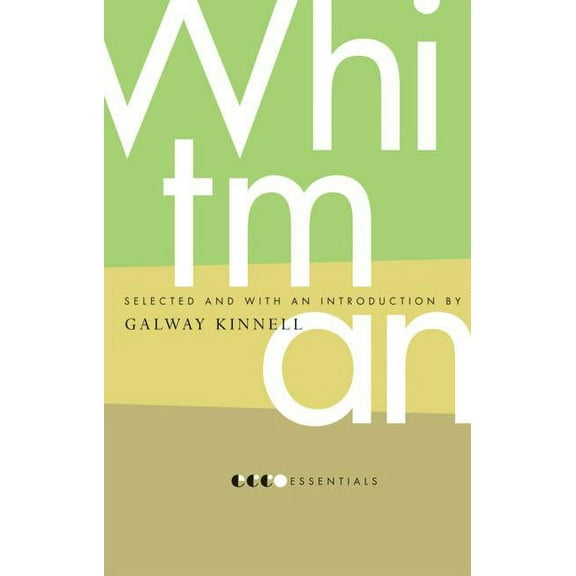 Essential Whitman, (Paperback)