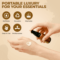 thumbnail image 5 of VitalUp 5 Pack Empty Refillable Glass Amber Pump Bottle Ideal for Lotion Cream Essential Oil Travel Small Container,15ml, 5 of 7