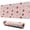 Pink Cow Milk, variant on Long Mouse Pads for Desk,Beige Cow Spot Pattern Desk Mats on Top Of Desks, Desk Mouse Pad Extra Large with 3mm Non-Slip Base and Stitched Edge for Gaming,Office,Work,Home 31.5"x11.8"