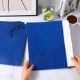 thumbnail image 4 of Paquete de 50 carpetas de plástico Patelai con bolsillo tamaño carta, color azul, 4 of 7